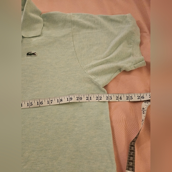 Lacost‎ polo shirt Mint Green Size 6 - Picture 2 of 4